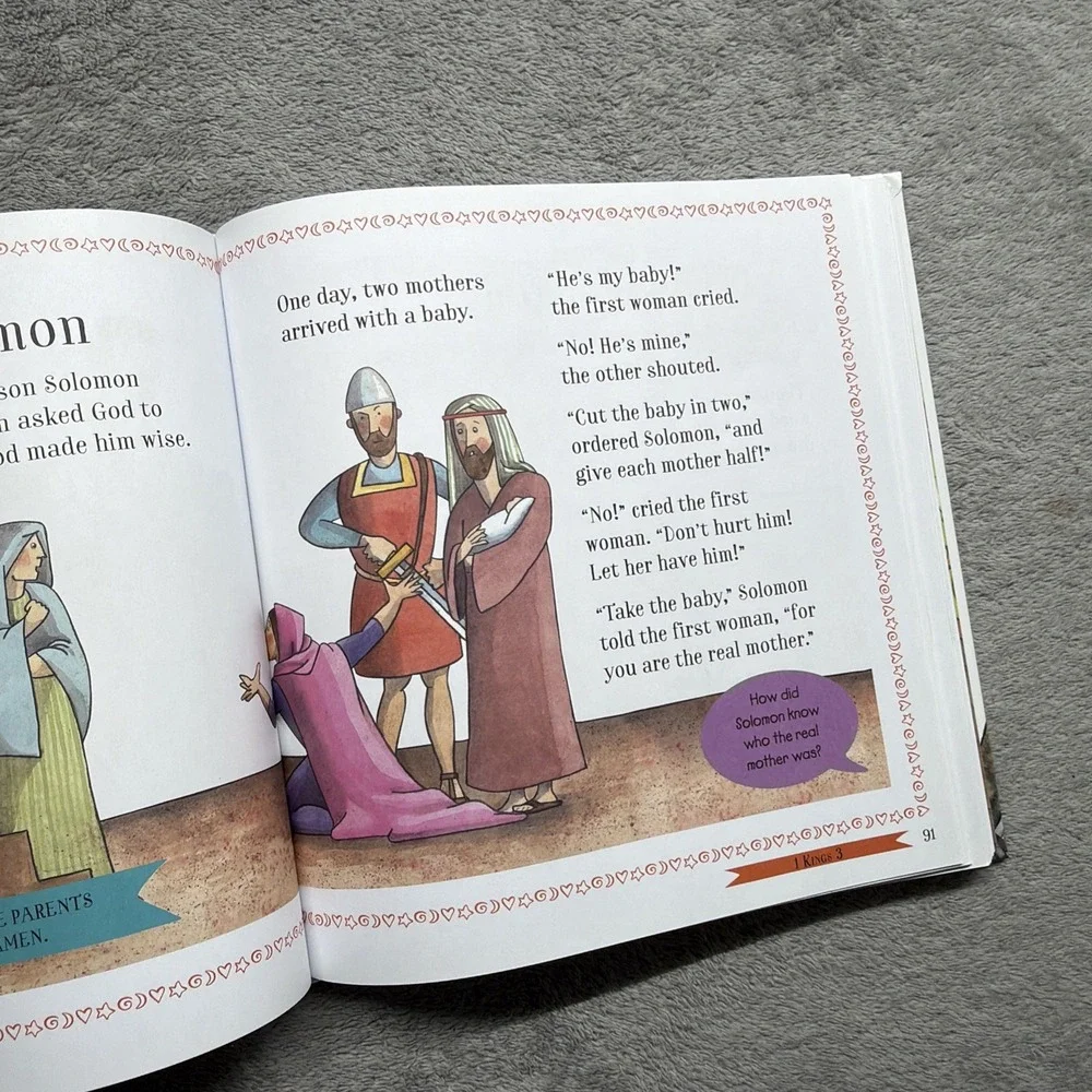 My Bible Stories Treasury Hardcover Book  NEW!! Christian Faith Children's